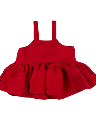 RED TOP WITH BIG FRILL ma kids